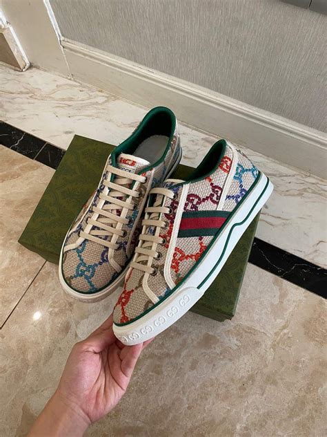 ladies gucci sneakers replica|knockoff gucci shoes.